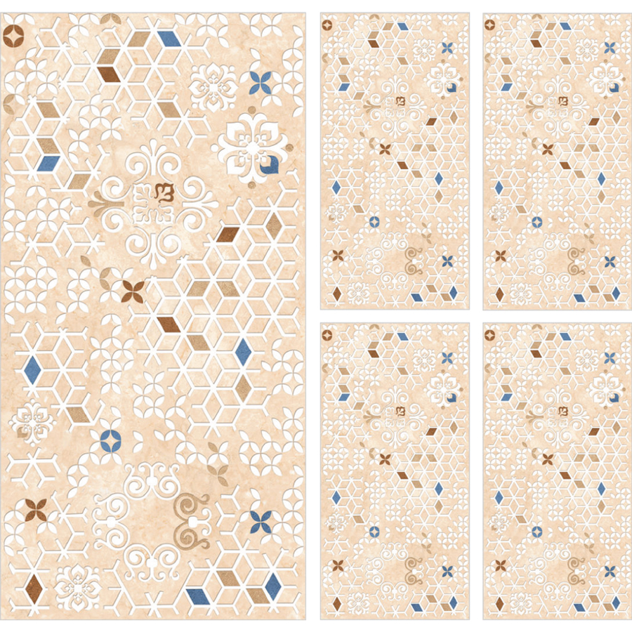 GẠCH ẤN ĐỘ 600X1200 SEBETTA DECORE M62050