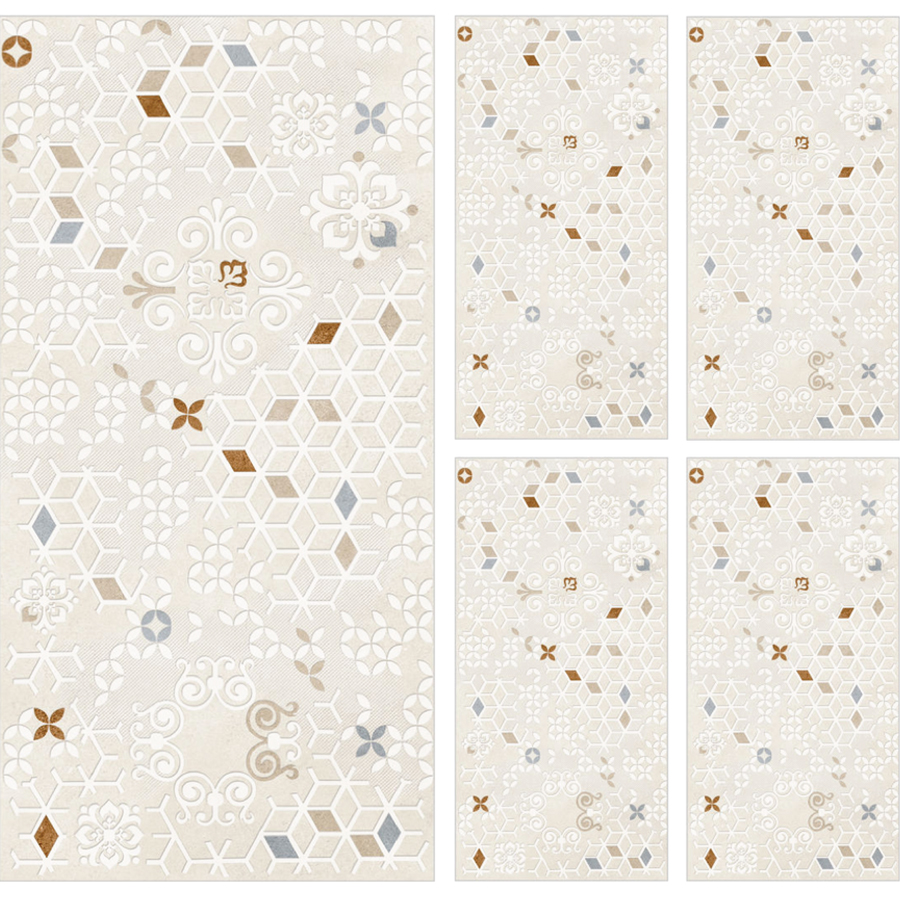 GẠCH ẤN ĐỘ 600X1200 ORANMENT DECOR M62031