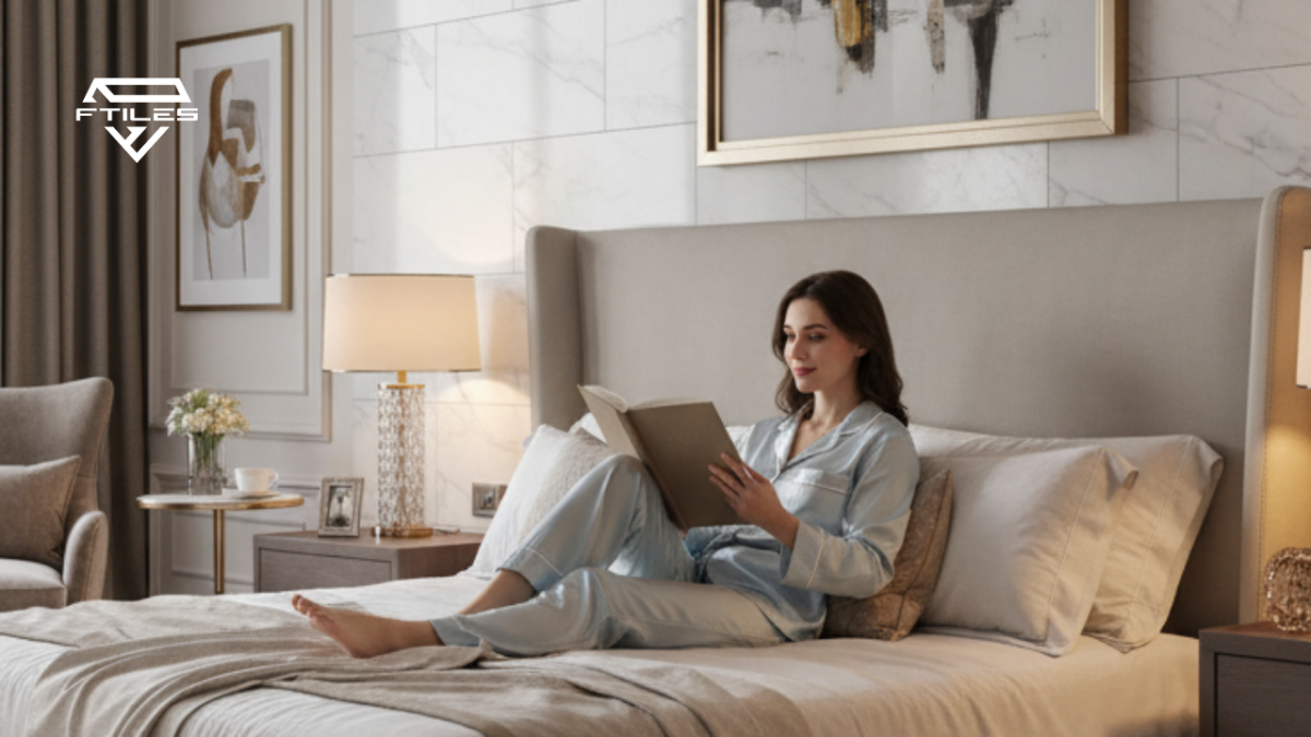 Gạch ốp tường phòng ngủ Ftiles – Giải pháp tối ưu cho không gian sống hiện đại