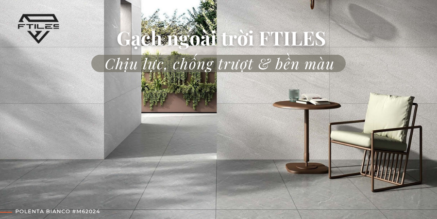 Top 5 mẫu gạch cho ban công & sân thượng – Chống trơn, chống thấm, bền đẹp