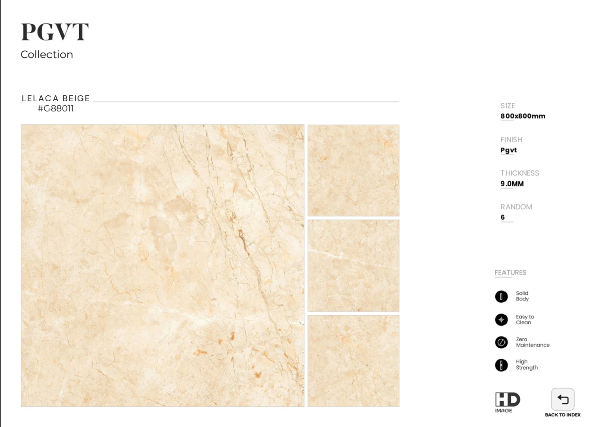 FTILES 800X800 LELACA BEIGE G88011
