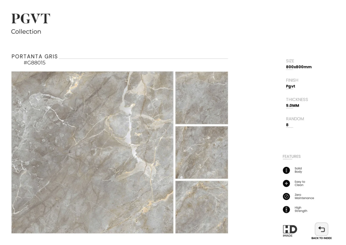 FTILES 800X800 PORTANTA GRIS G88015