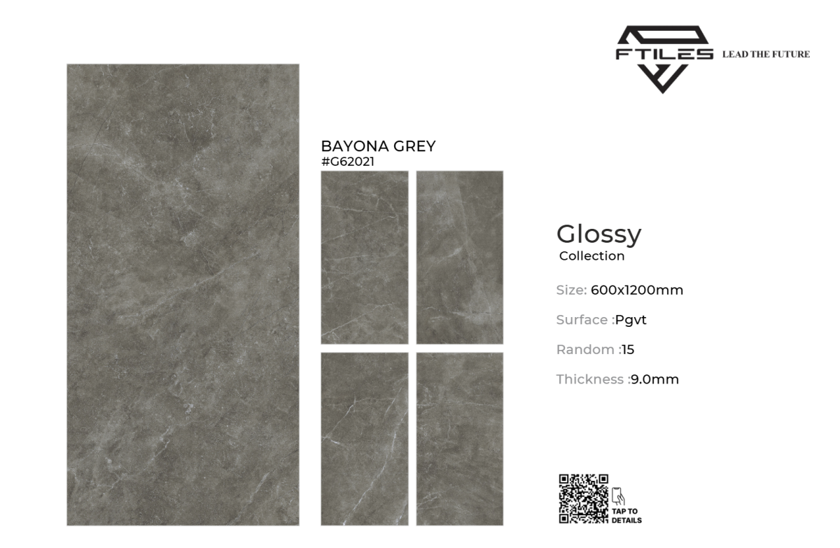 FTILES 600X1200 CAROLINA GREY G62021