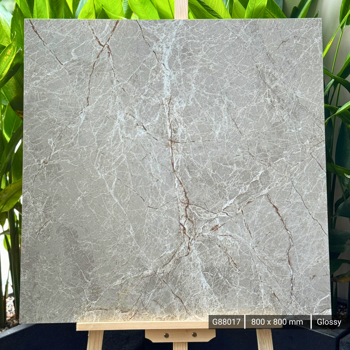 FTILES 800X800 SPREDA GREY G88017