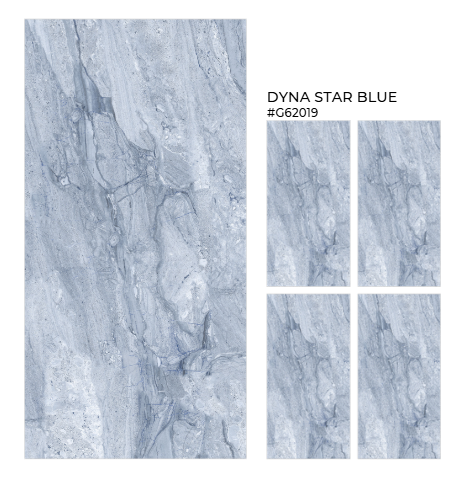 GẠCH ẤN ĐỘ 600X1200 DYNA STAR BLUE  - G62019